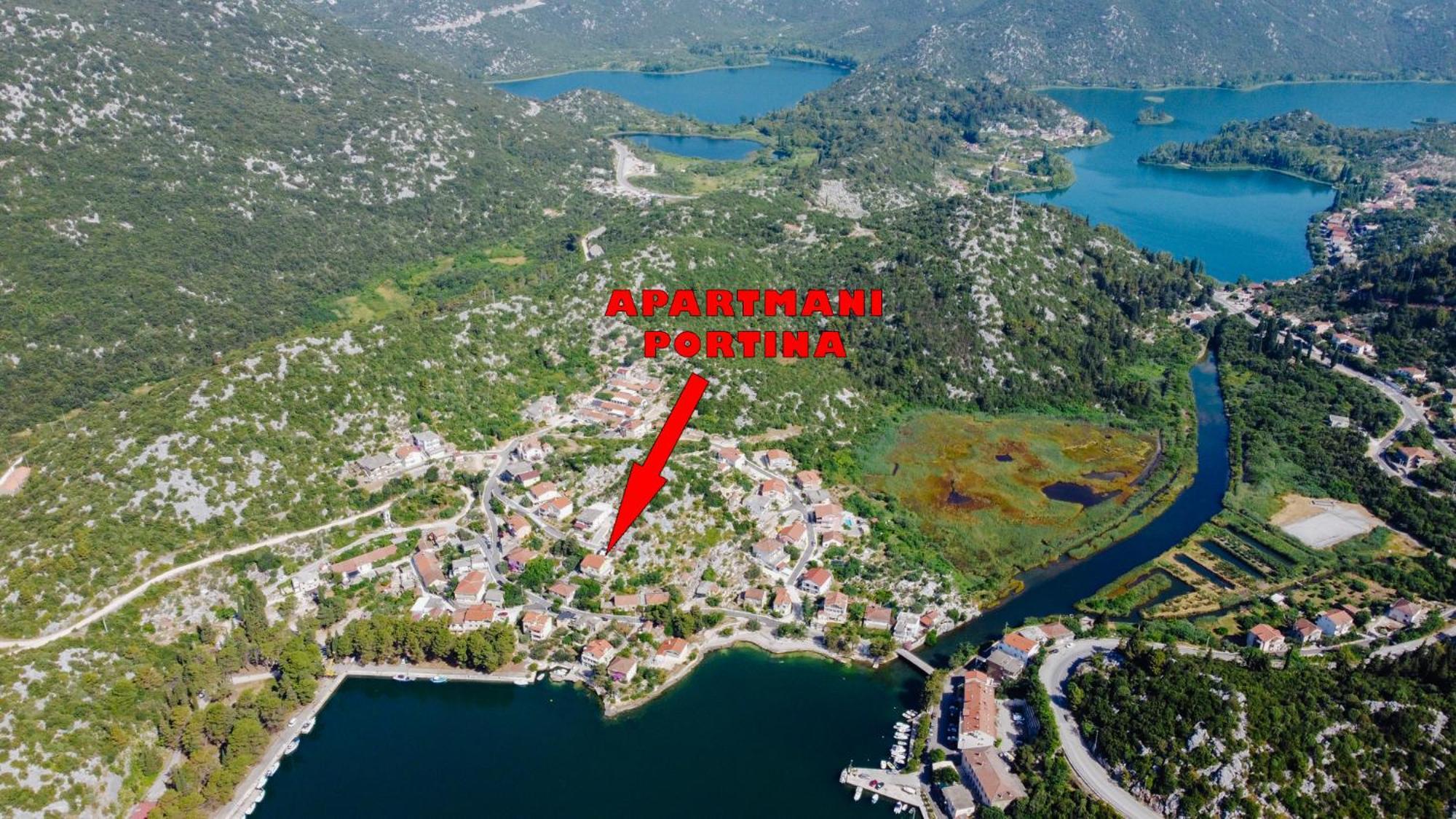 Apartmani Portina Bacina Buitenkant foto